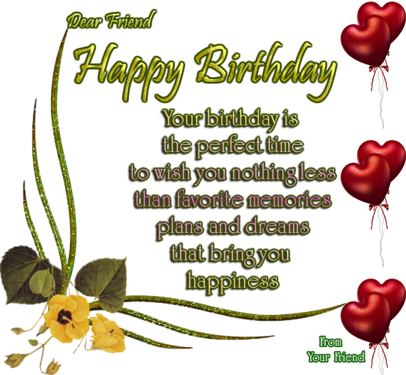 happy birthday poems for friends. happy birthday poems for a