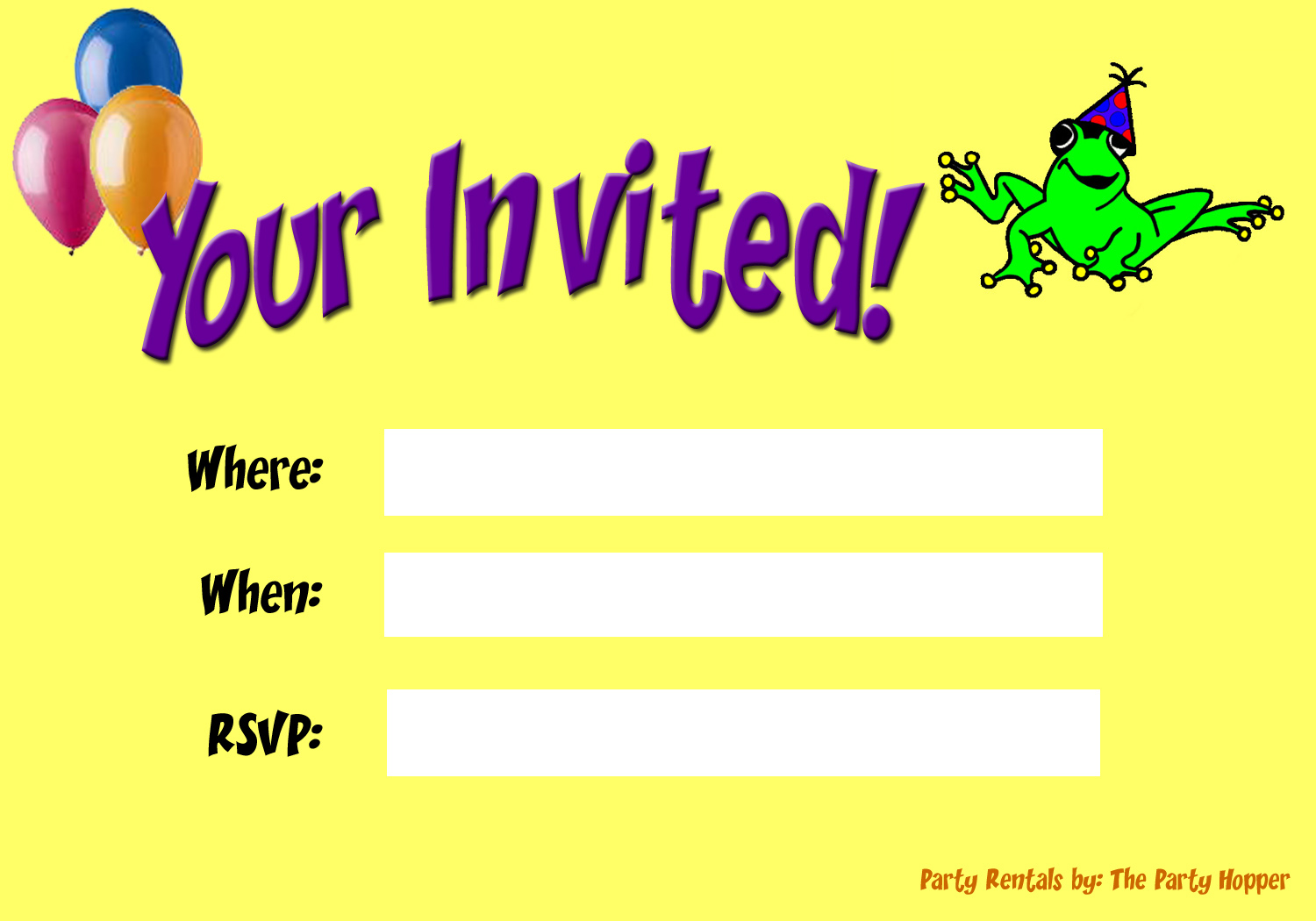 your invited pictures