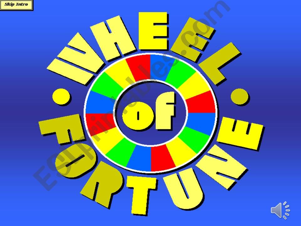 Spin the Wheel powerpoint