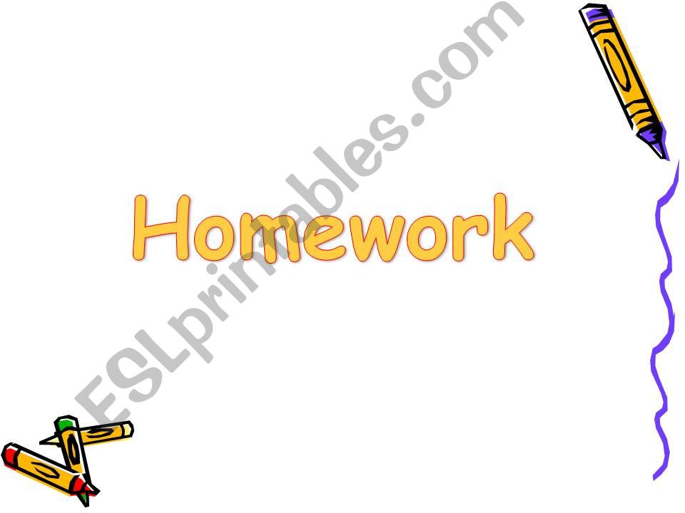 Homework- Why Its Bad powerpoint