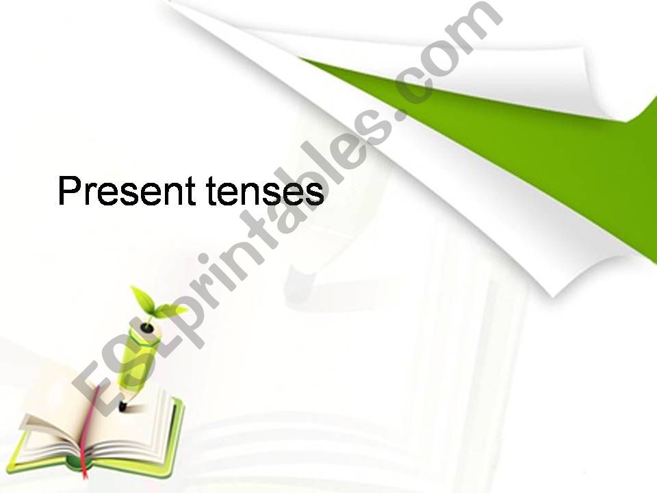 present tenses powerpoint