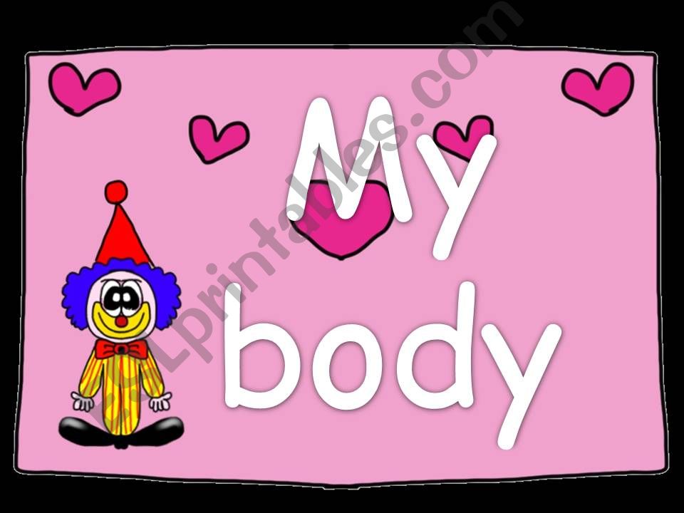 my body  powerpoint