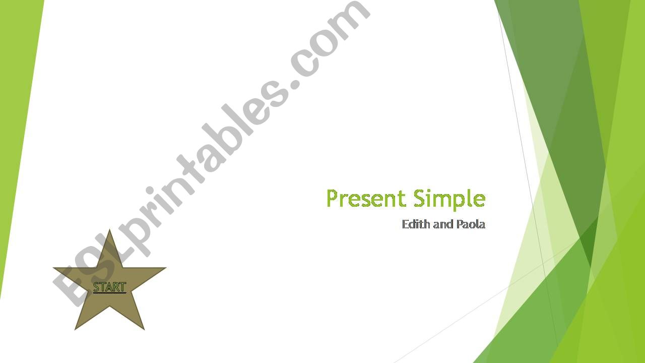 Present Simple powerpoint