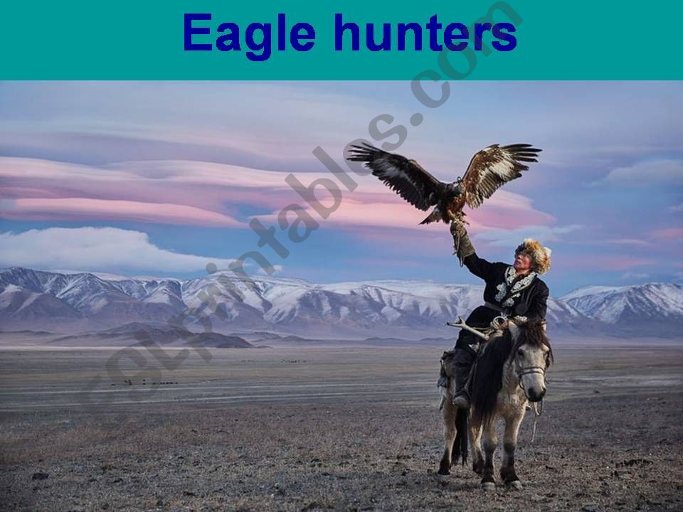 Eagle hunters powerpoint