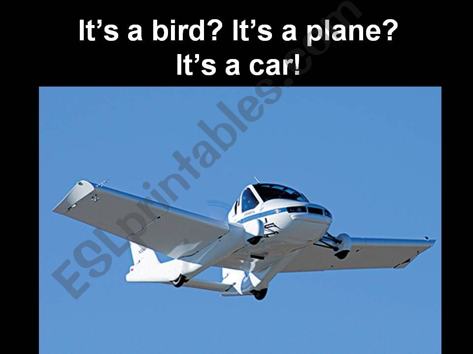 Firt flying car powerpoint