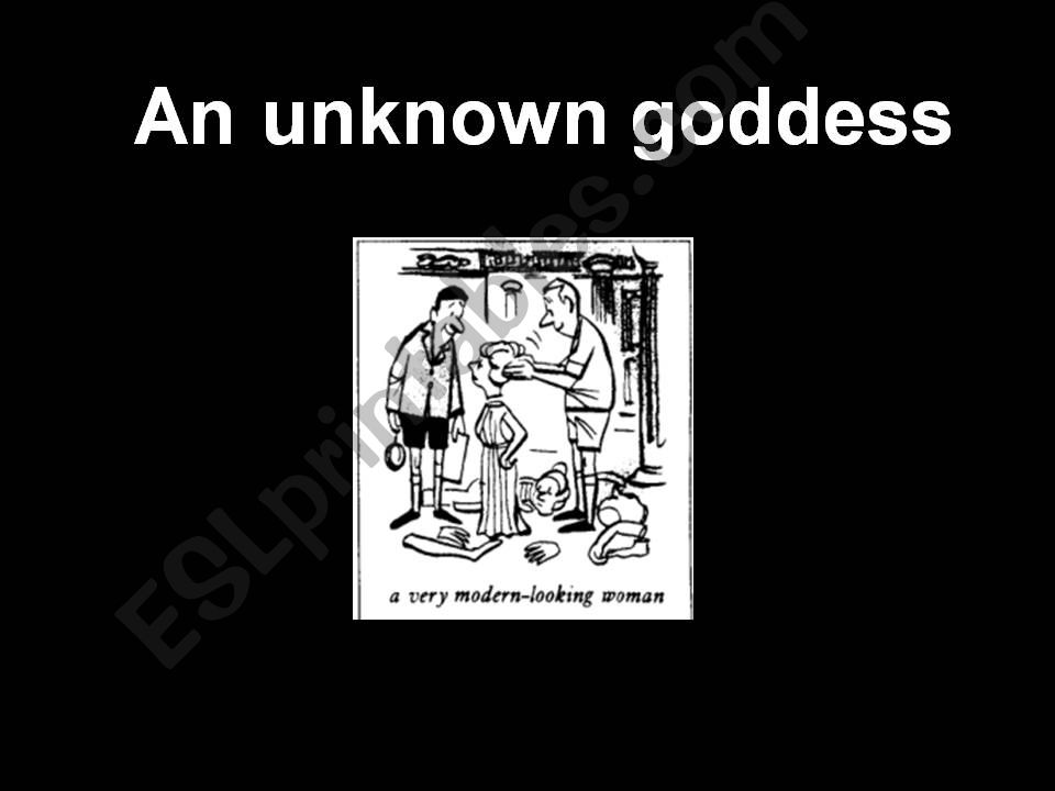 New Concept English 3 - Lesson 3 - Unknown Goddess