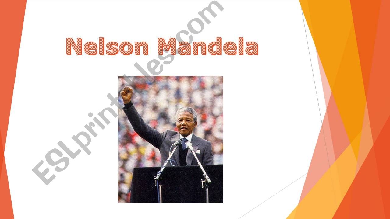 Nelson Mandela powerpoint