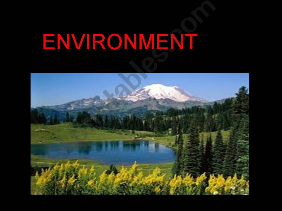 environment powerpoint