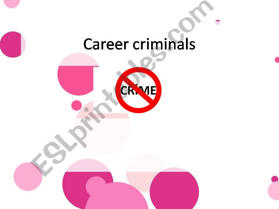crime vocabulary powerpoint