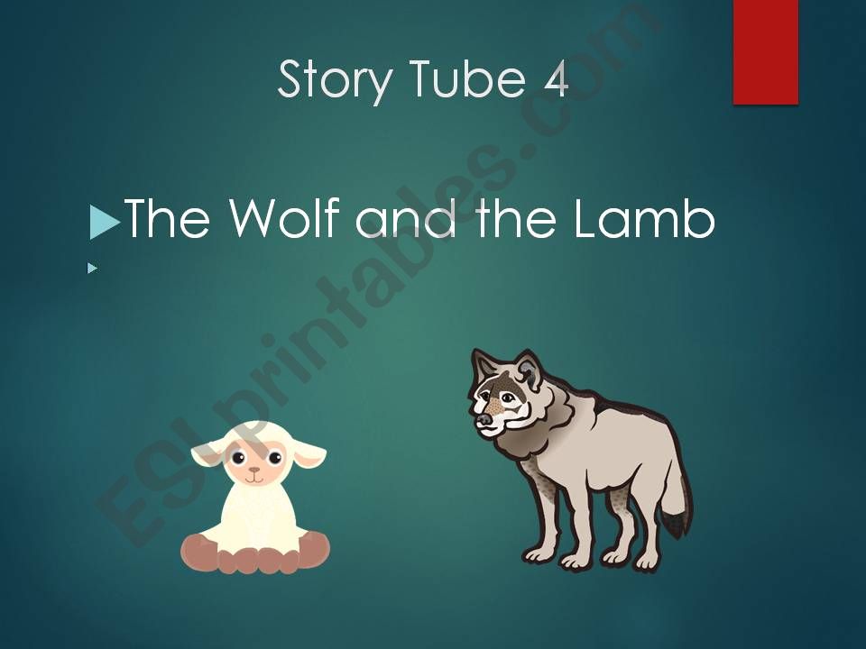 Story Tube 7 The Wolf and the Lamb