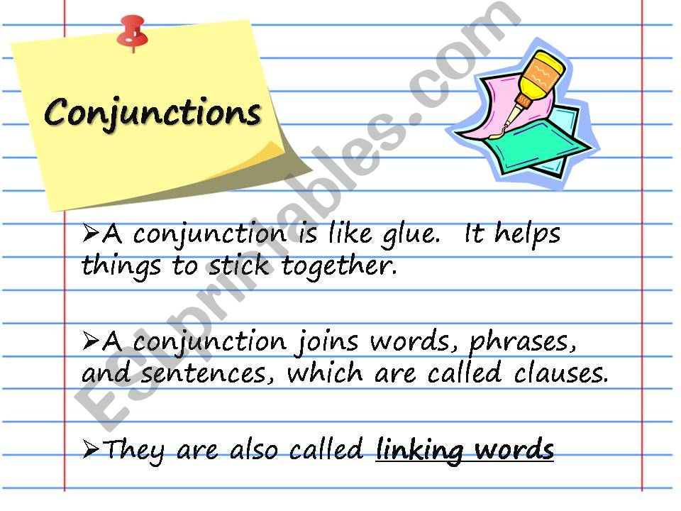 Conjunctions powerpoint