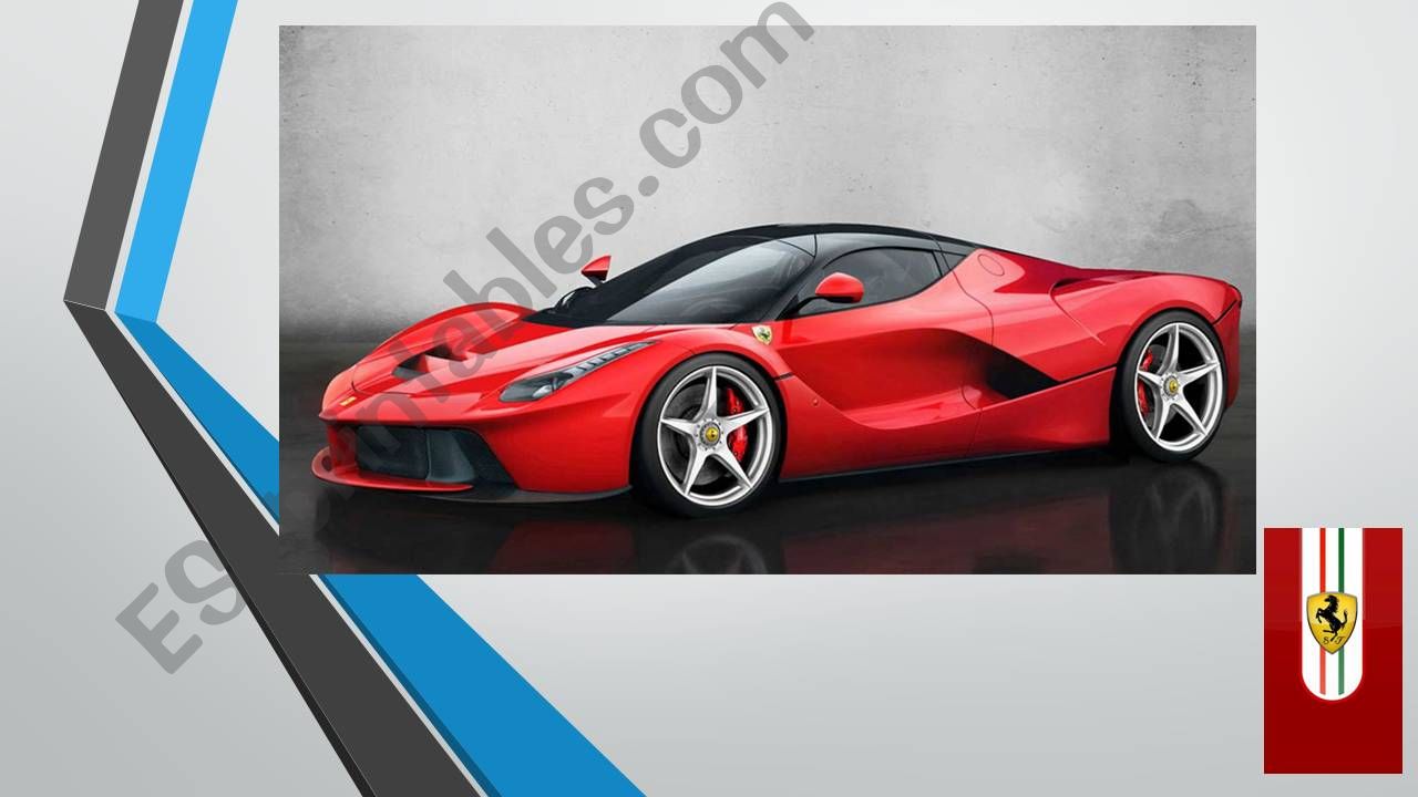 Ferrari 1 powerpoint