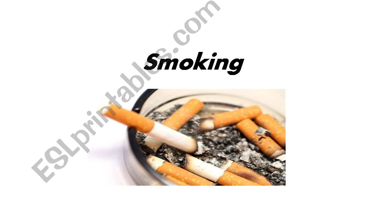 smoking  powerpoint