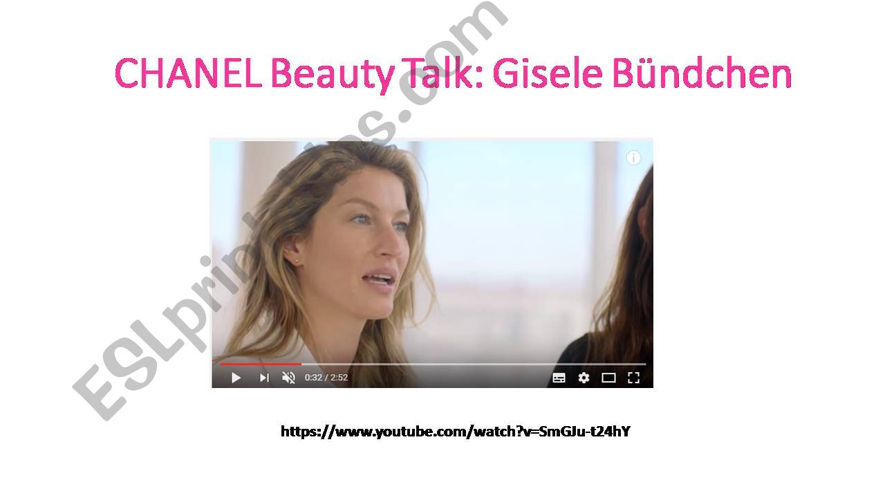 Gisele Bundchen powerpoint