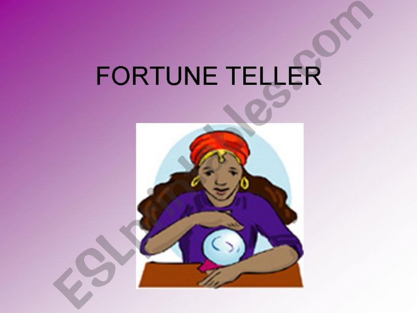FORTUNE TELLER -game-predict your future