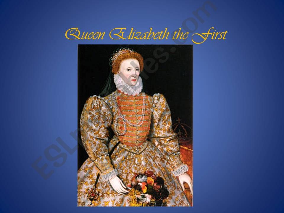 Elizabeth I powerpoint