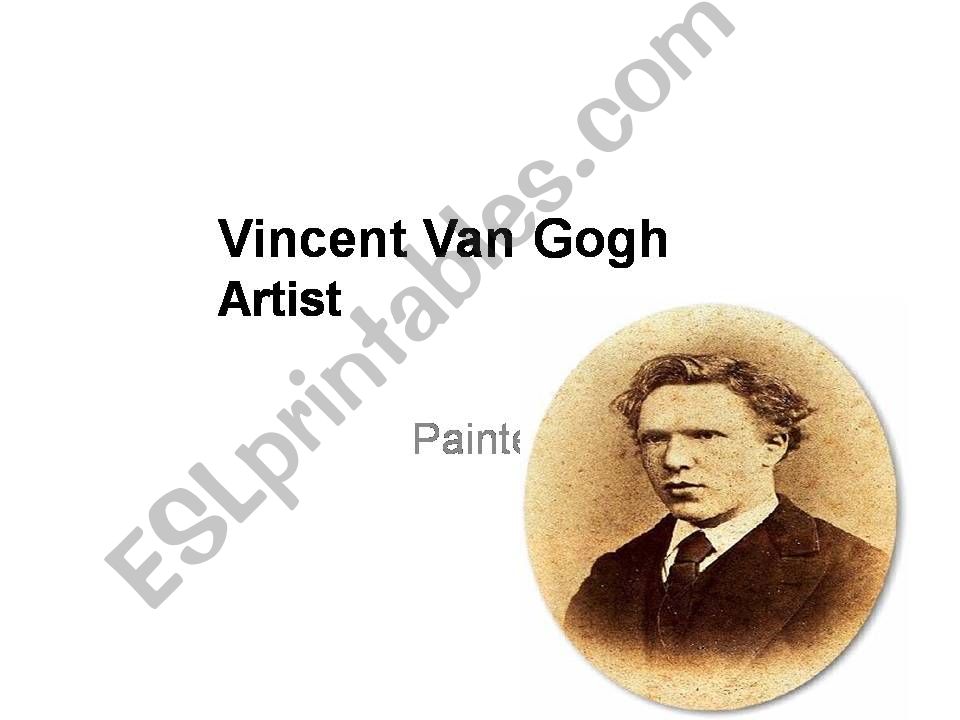 Vincent Van Gogh powerpoint