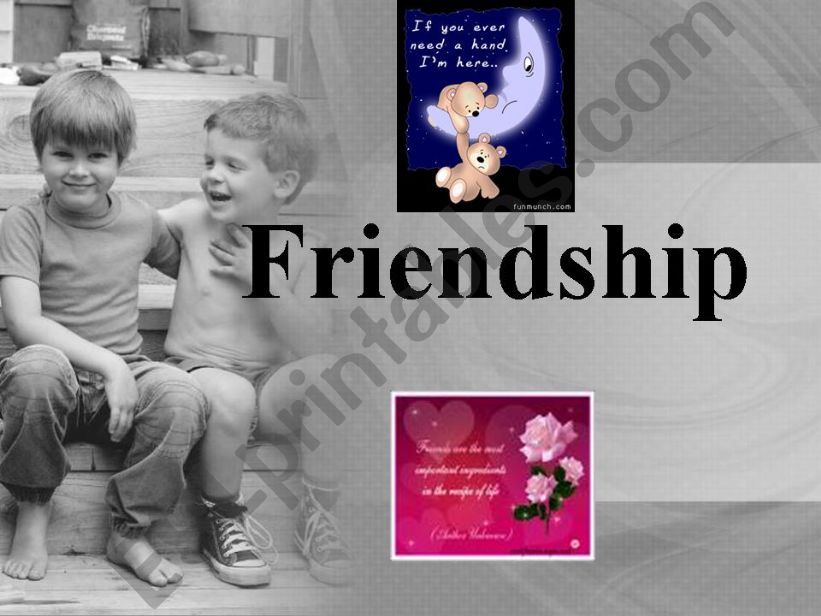 Friendship powerpoint