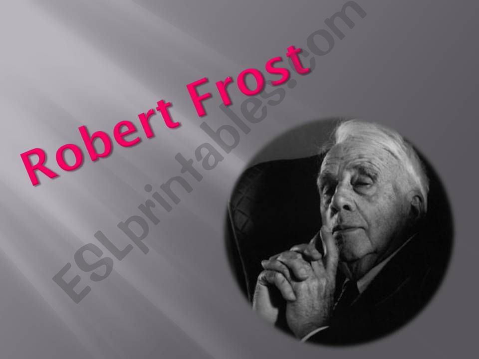 Robert Frost powerpoint