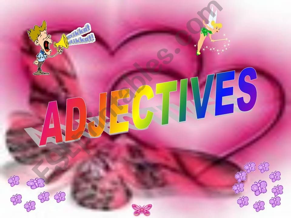 Adjectives 2 powerpoint