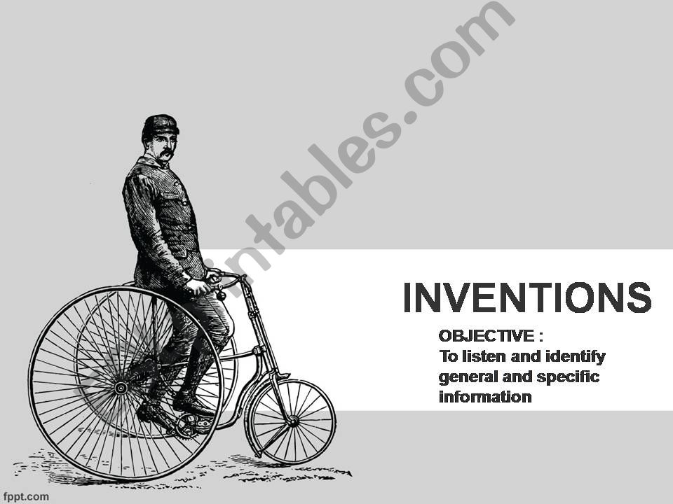 Listening Inventions powerpoint