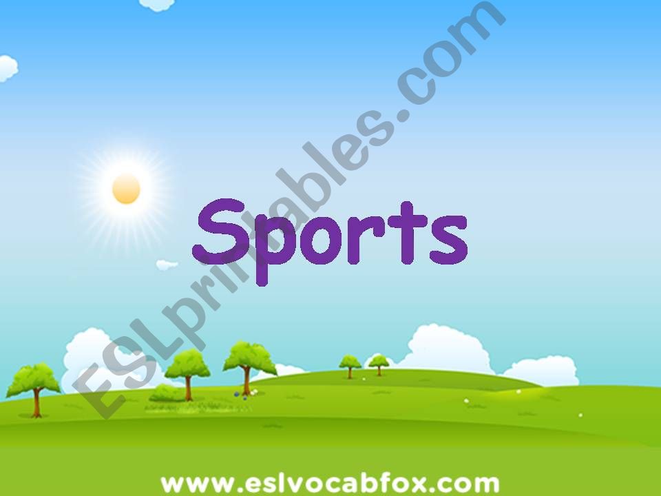 Sports powerpoint