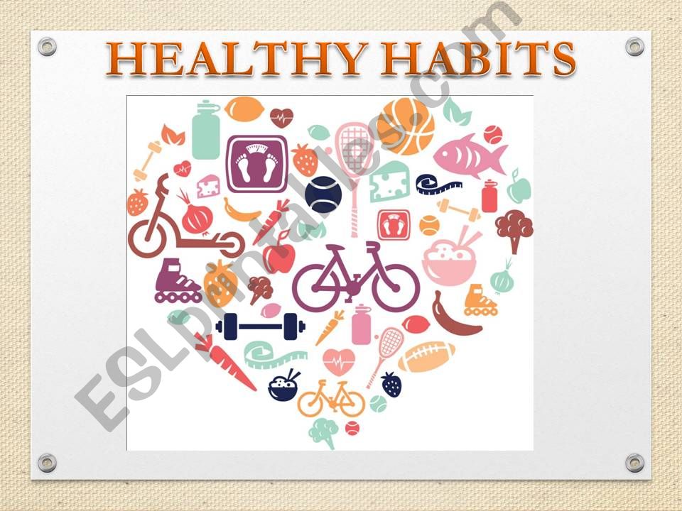 Healthy Habits powerpoint