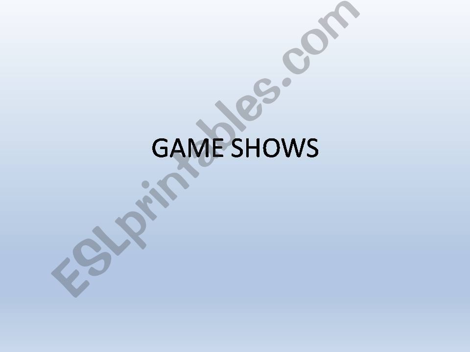 game shows powerpoint