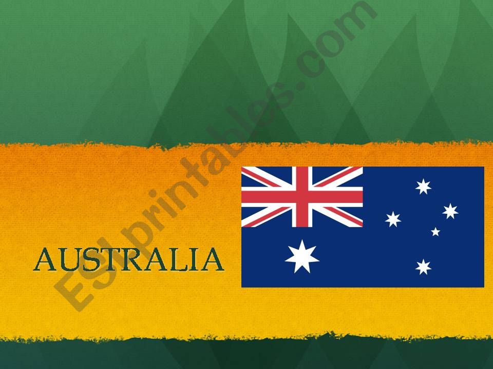 Australia Power Point powerpoint