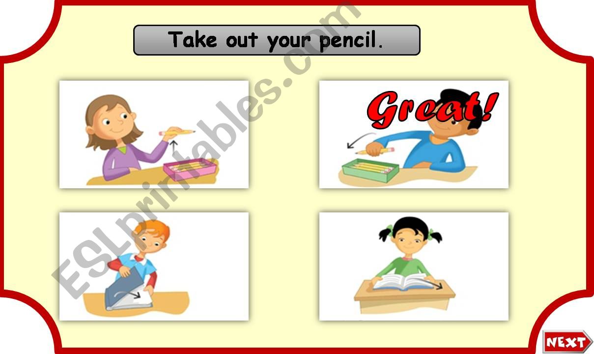 Classroom commands powerpoint