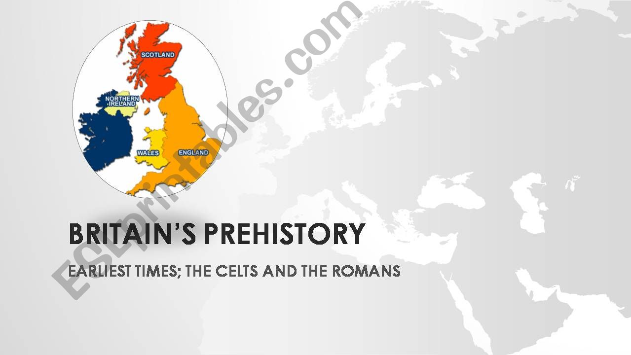 Prehistory in Britain powerpoint