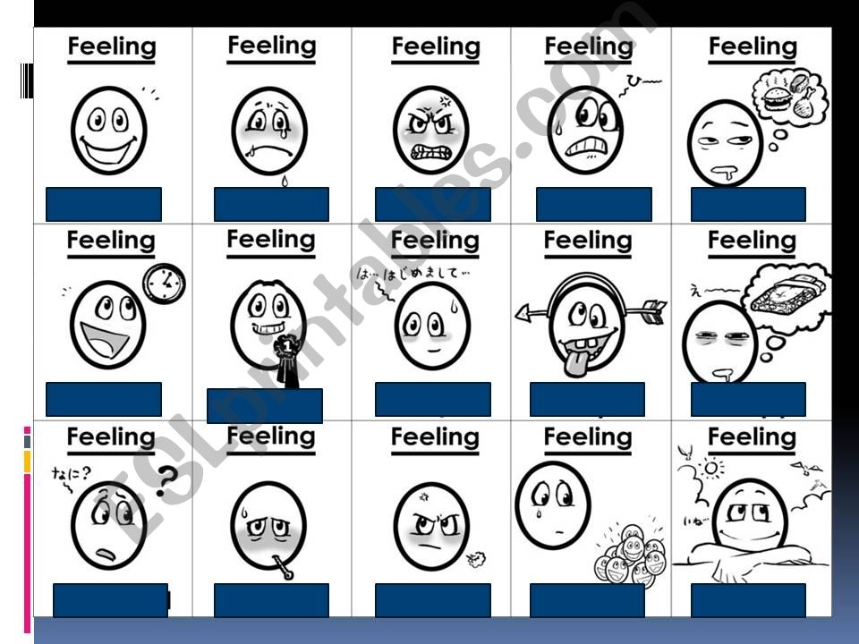 Emotions/Feelings powerpoint