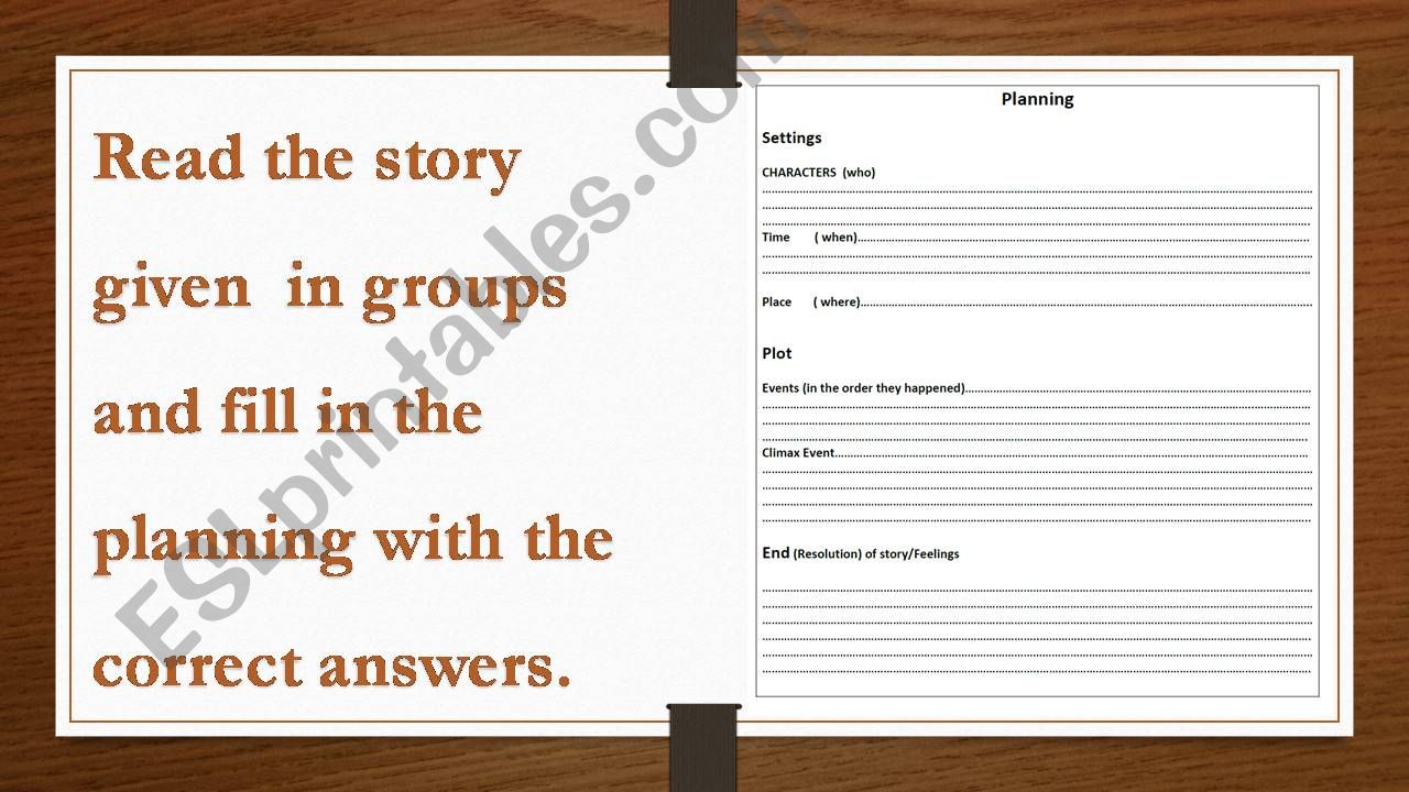 story elements powerpoint