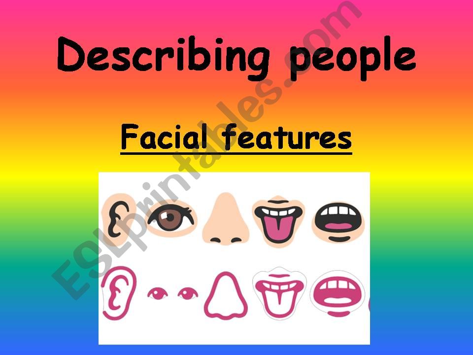 Describing people powerpoint