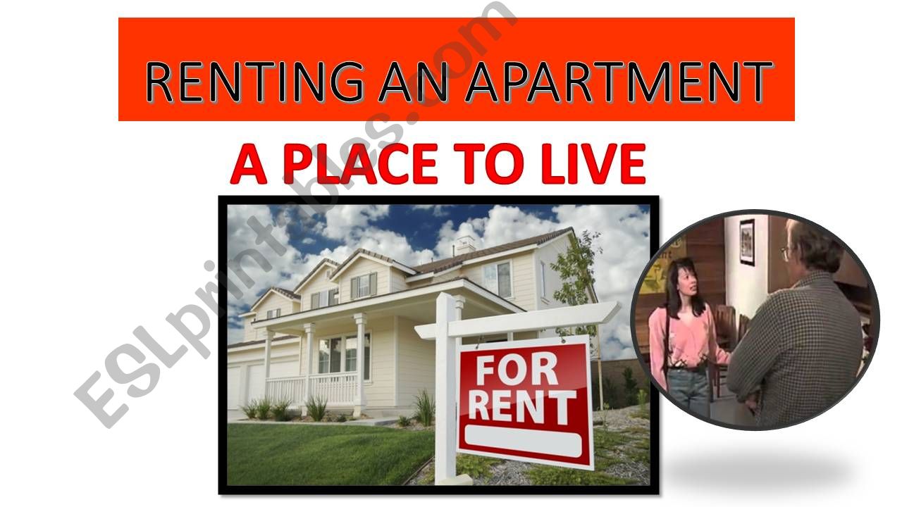 Renting an apartment powerpoint