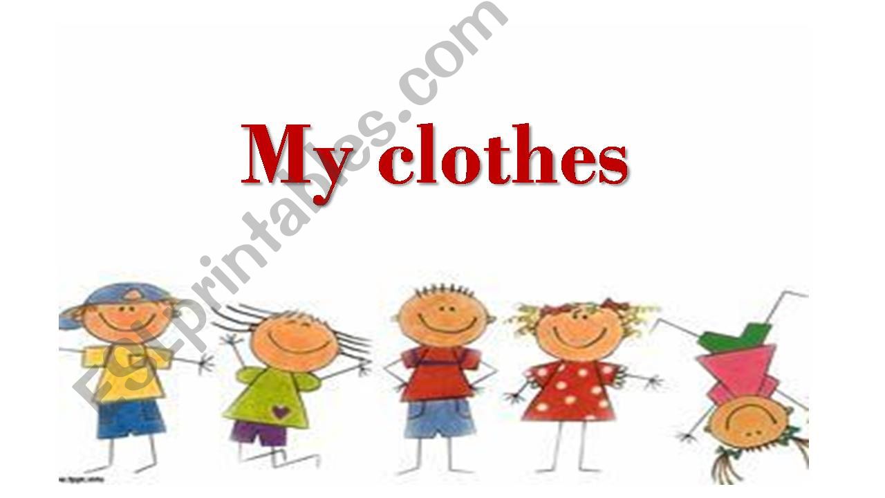 my clothes powerpoint