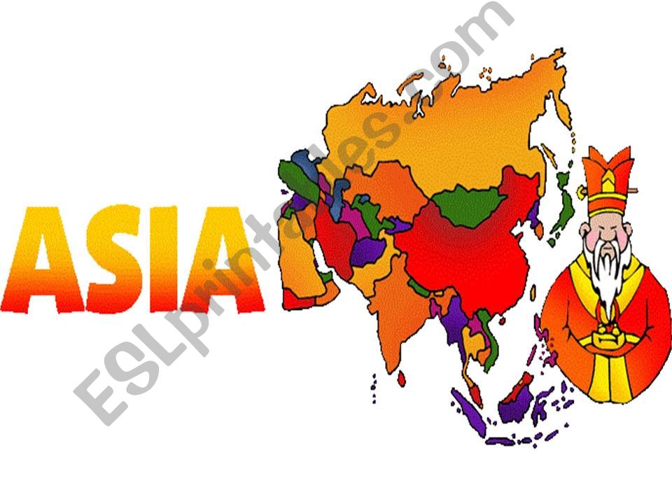 Asia Continent powerpoint