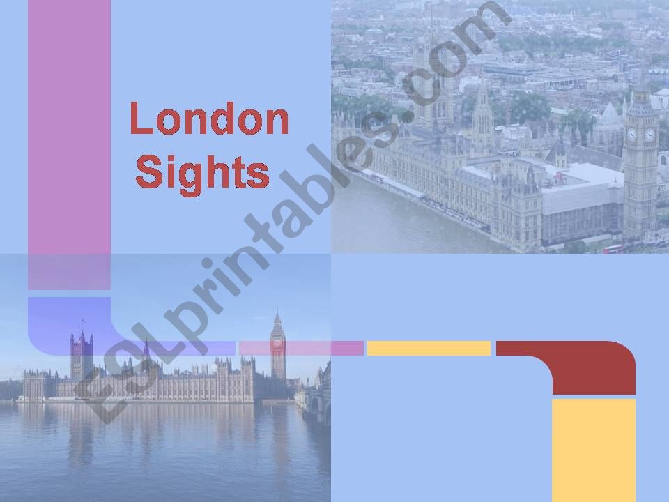 London Sights powerpoint