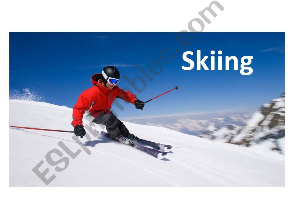 skiing powerpoint