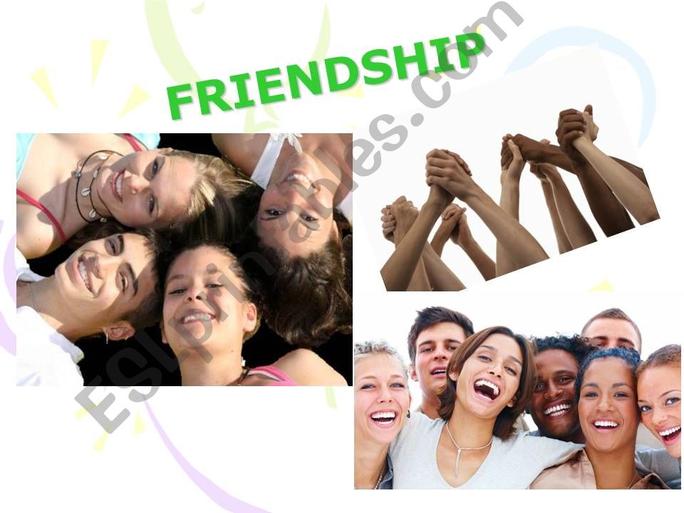 Friendship Rules- must/mustnt