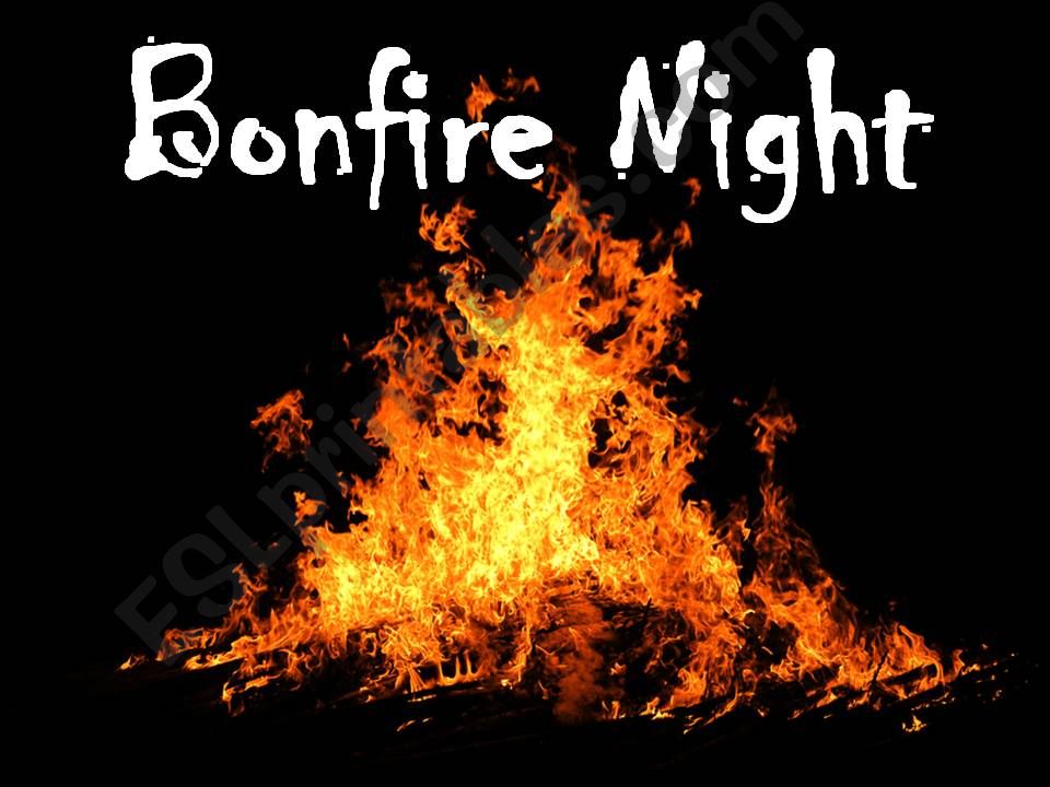 Bonfire Night powerpoint