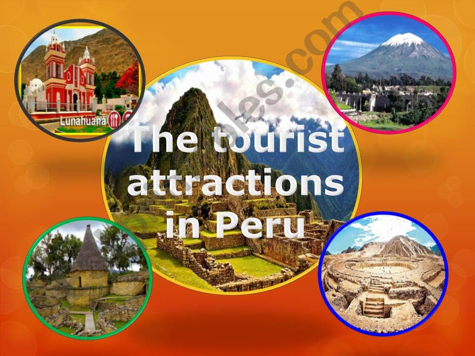 Tourist places in Peru powerpoint