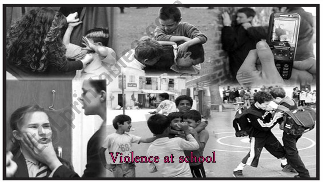 Violence at school powerpoint