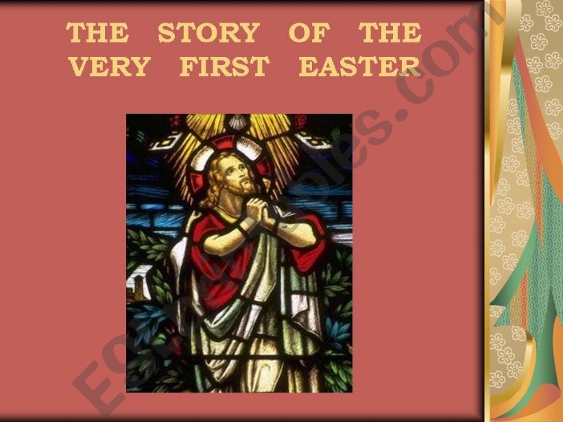 The very first Easter powerpoint