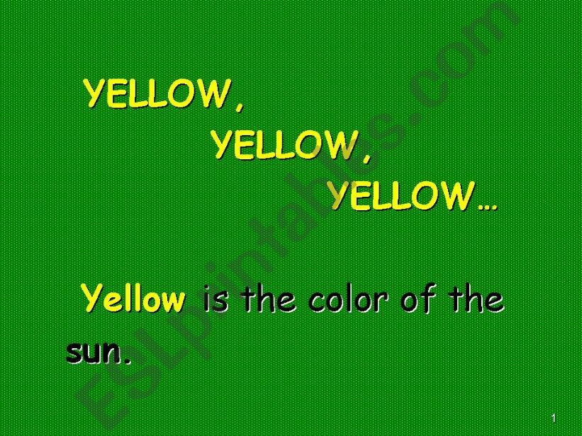 Colors powerpoint