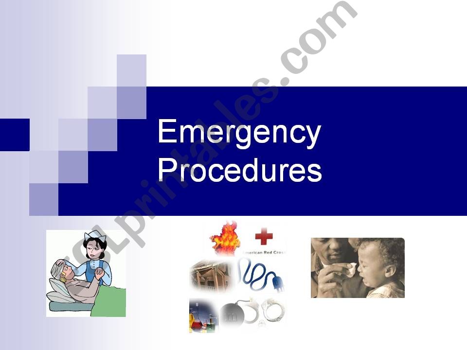 Emergency Procedures powerpoint