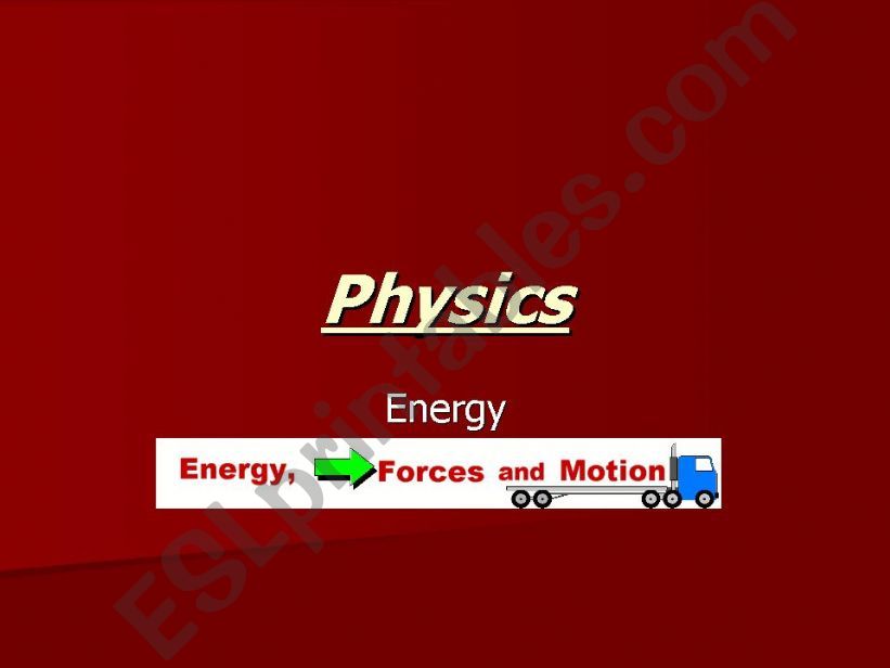 energy powerpoint