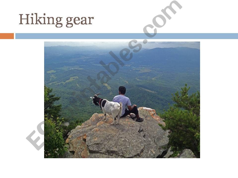 Mountain gear powerpoint