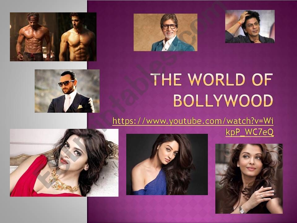 The World of Bollywood powerpoint