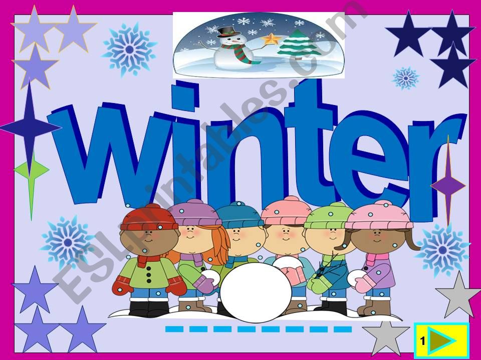 Winter is back powerpoint